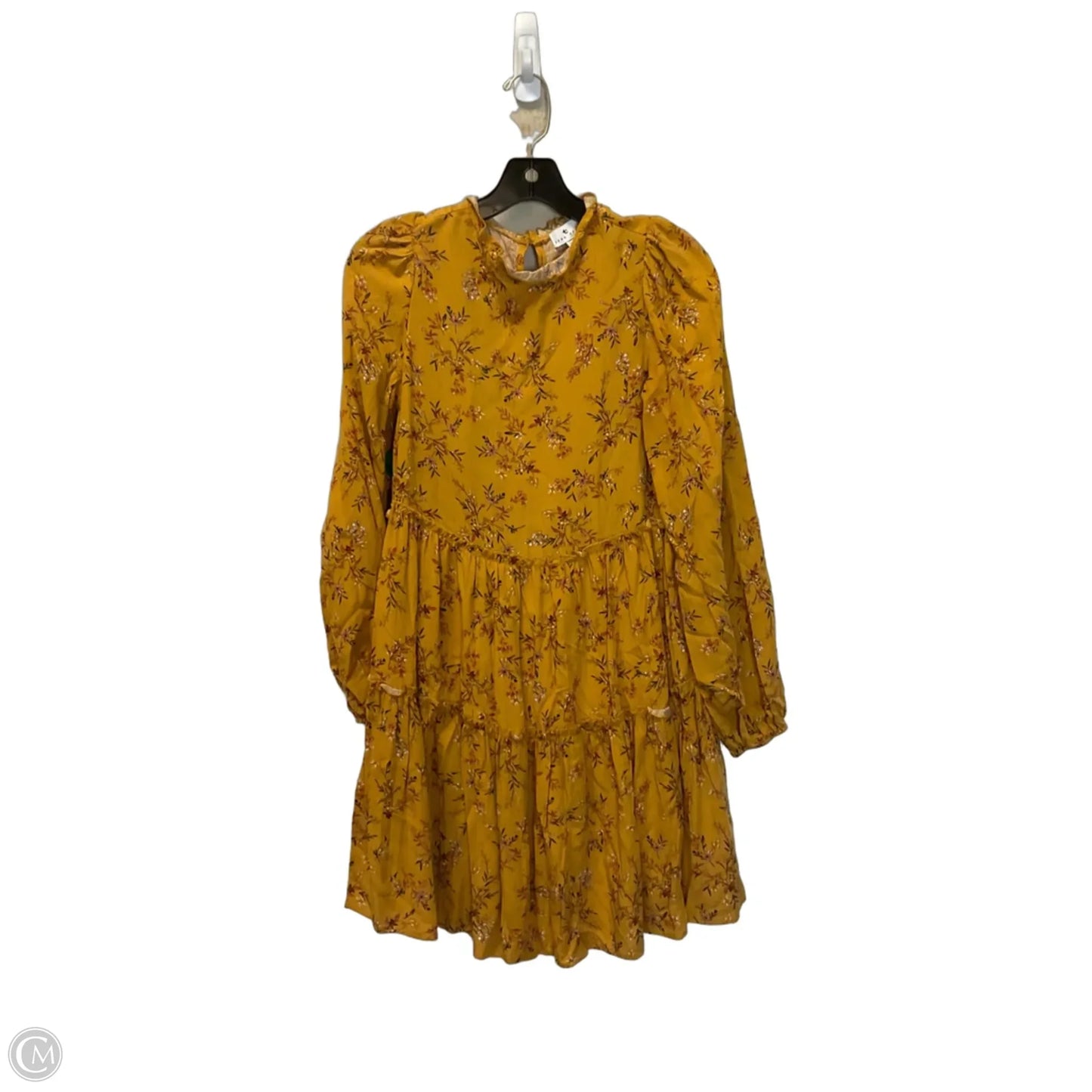 Dress Casual Short By True Craft In Yellow, Size: Xs