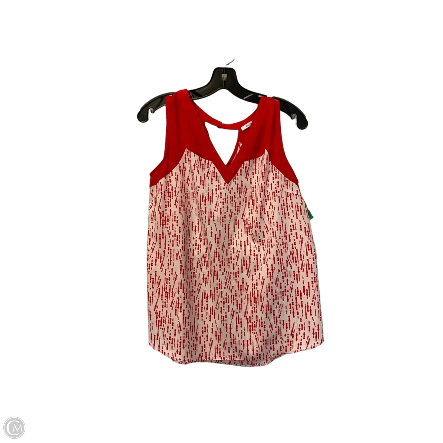 Top Sleeveless By Collective Concepts In Red, Size: M