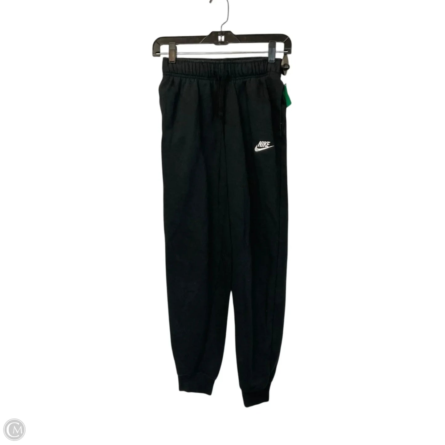 Athletic Pants By Nike In Black, Size: Xs