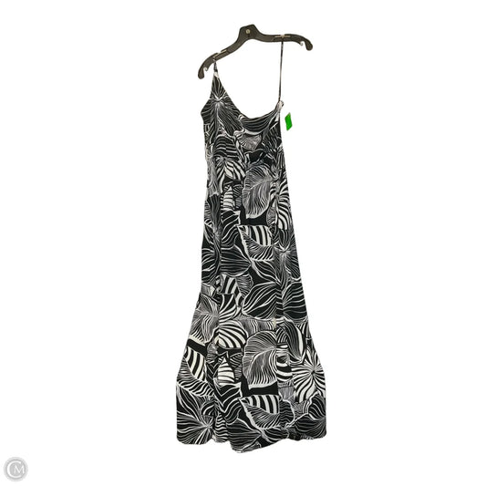 Dress Casual Maxi By Ann Taylor In Black & White, Size: S
