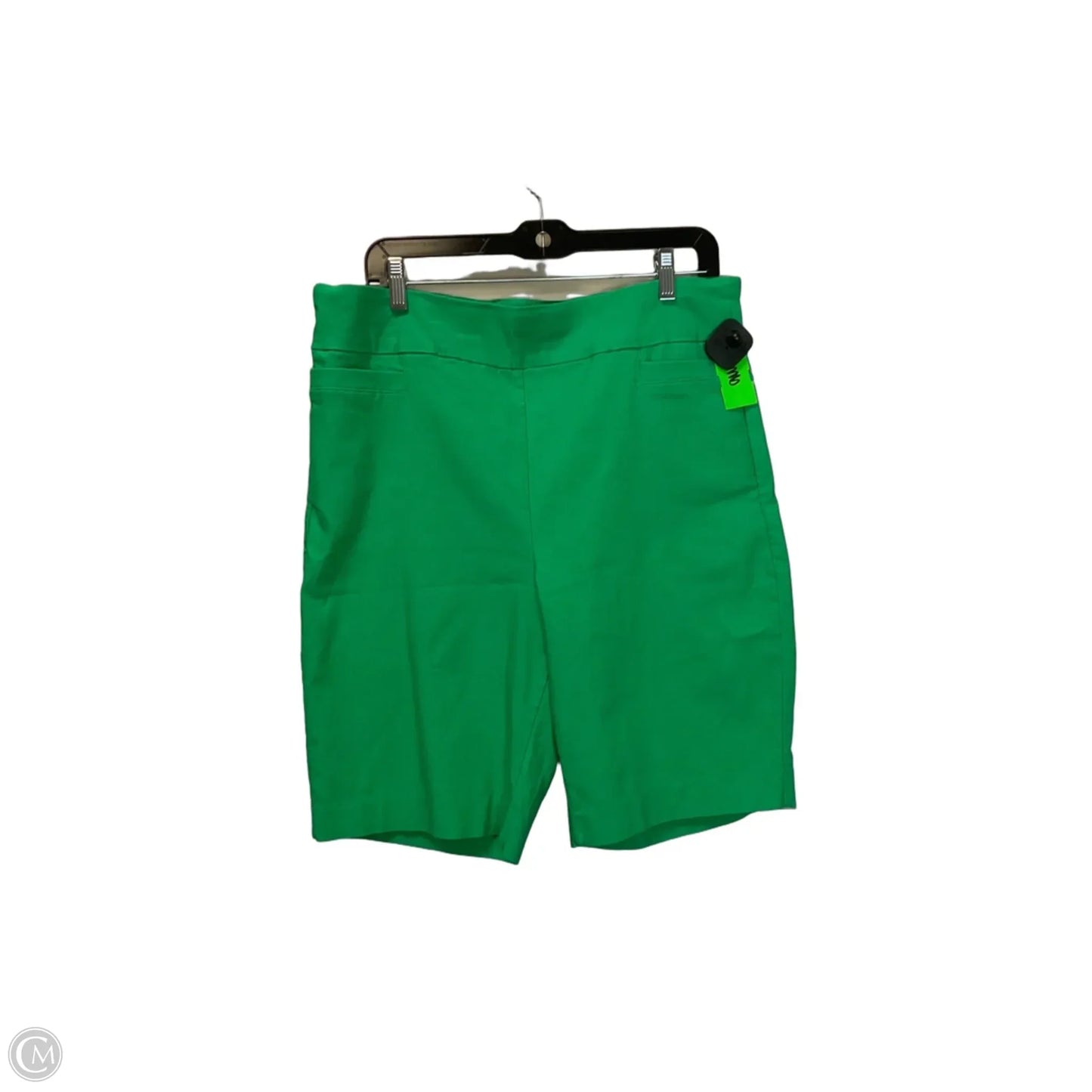 Shorts By Kim Rogers In Green, Size: 14