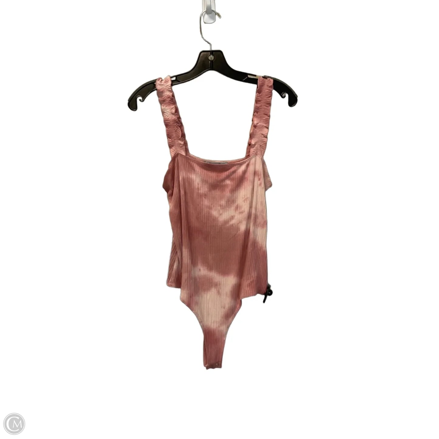 Bodysuit By Clothes Mentor In Pink, Size: M