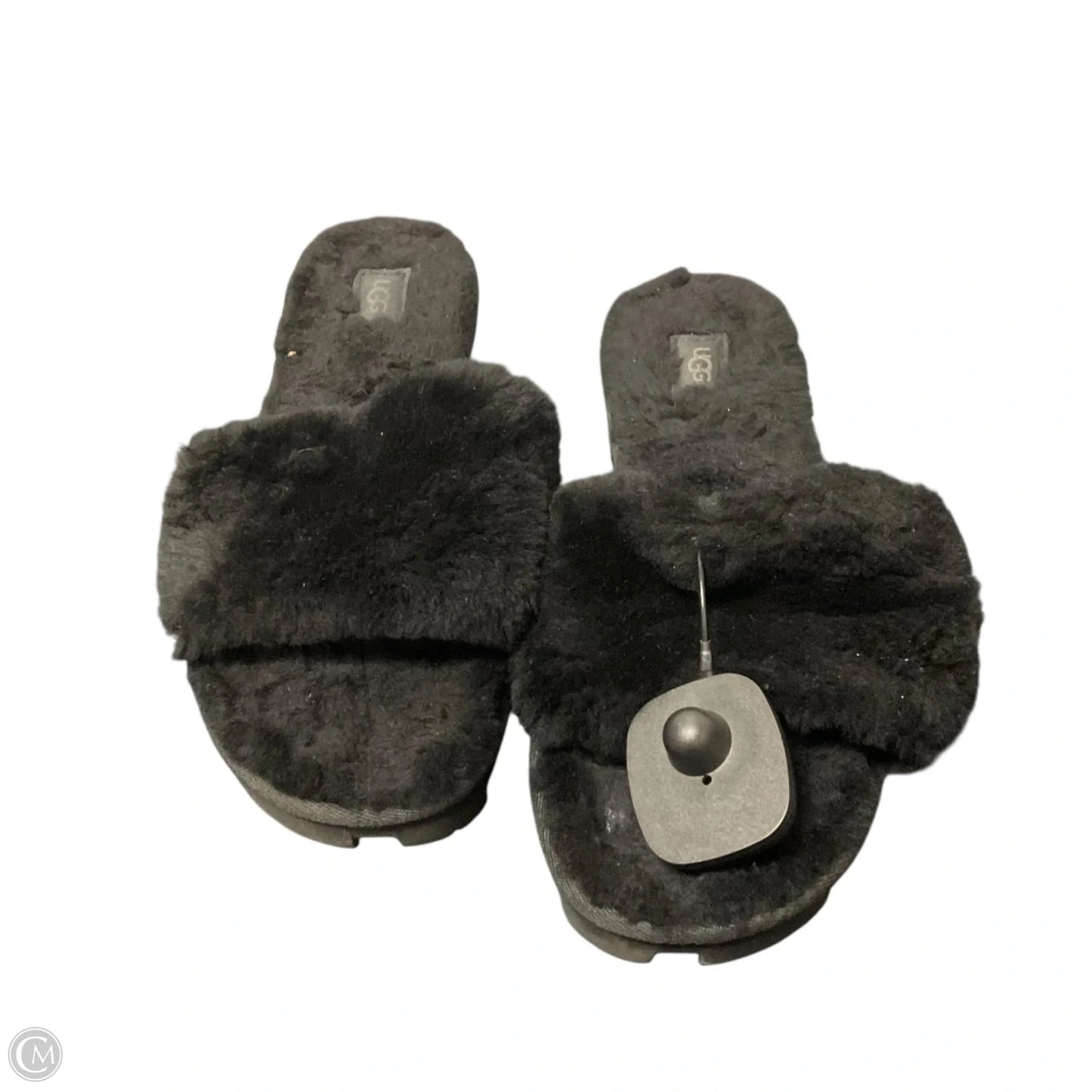 Sandals Designer By Ugg In Black, Size: 9