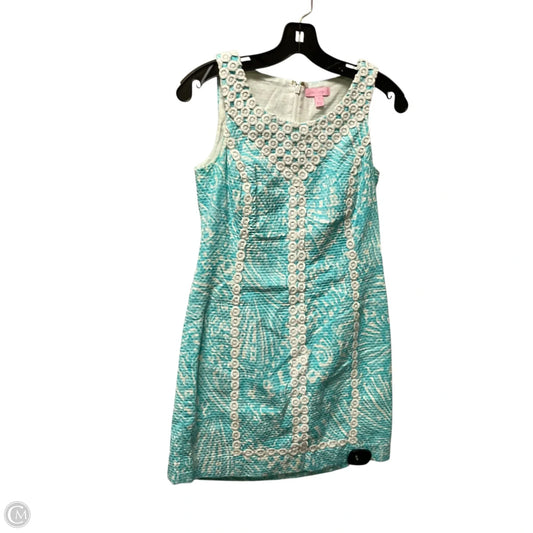 Dress Designer By Lilly Pulitzer In Blue, Size: 0