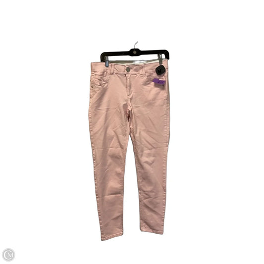 Jeans Skinny By Democracy In Pink Denim, Size: 6
