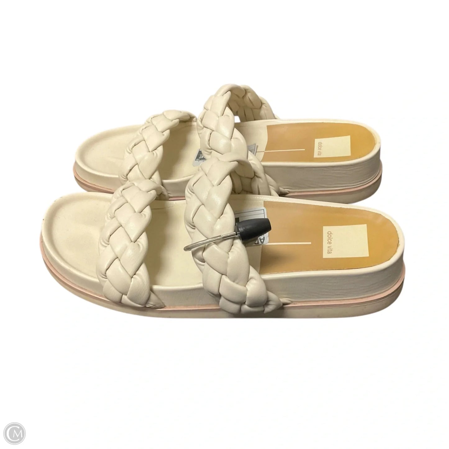 Sandals Flats By Dolce Vita In Cream, Size: 9