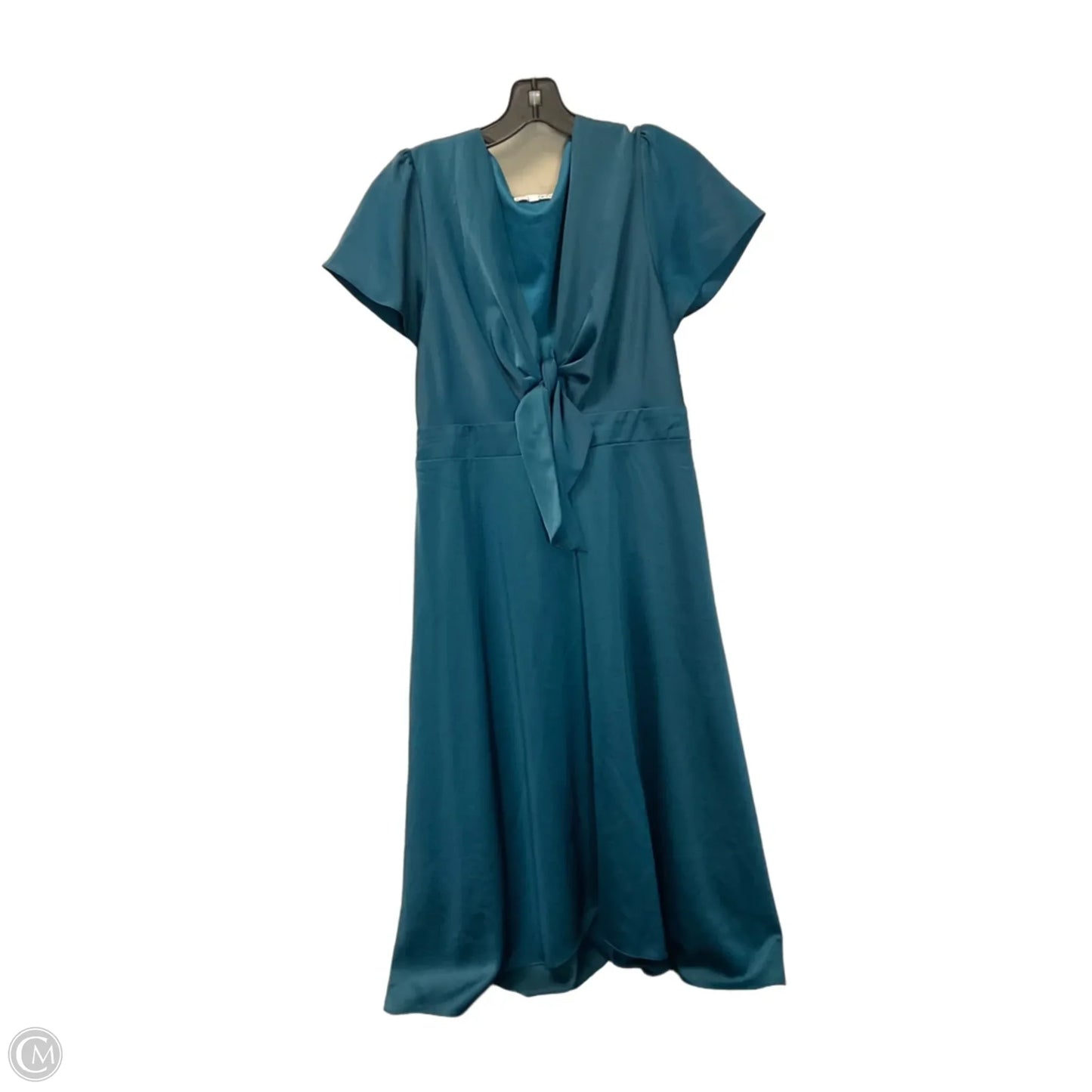 Dress Casual Midi By Baltic Born In Blue, Size: L
