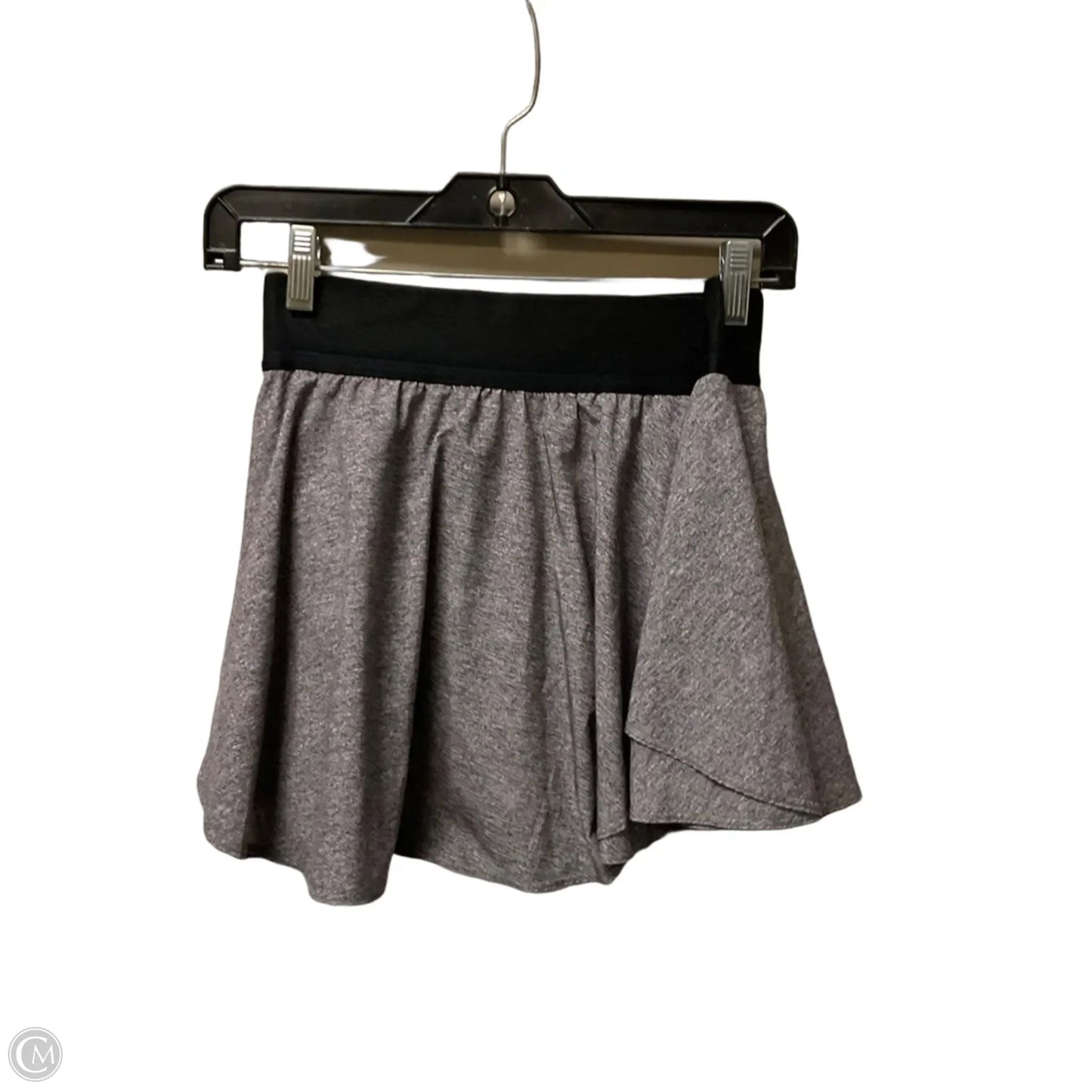 Athletic Skort By Lululemon In Grey, Size: 6