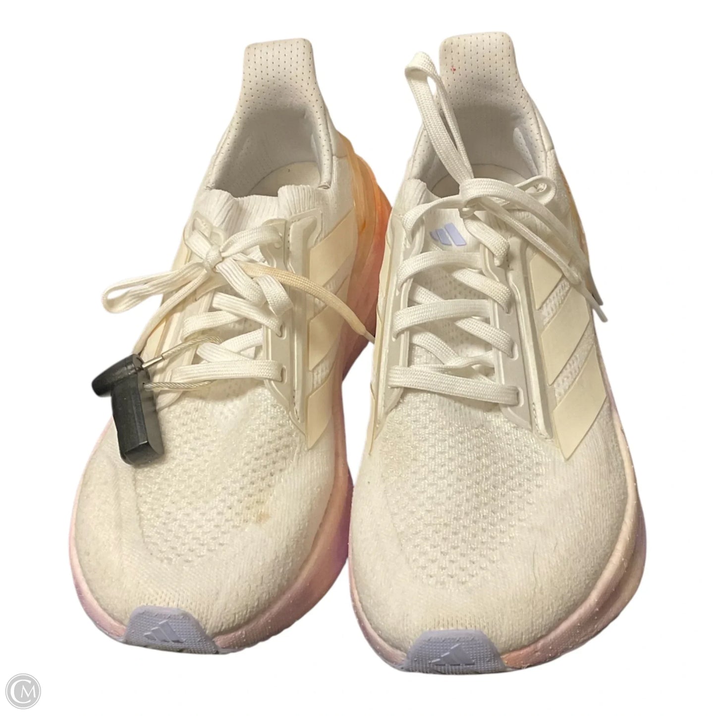 Shoes Athletic By Adidas In White, Size: 8.5