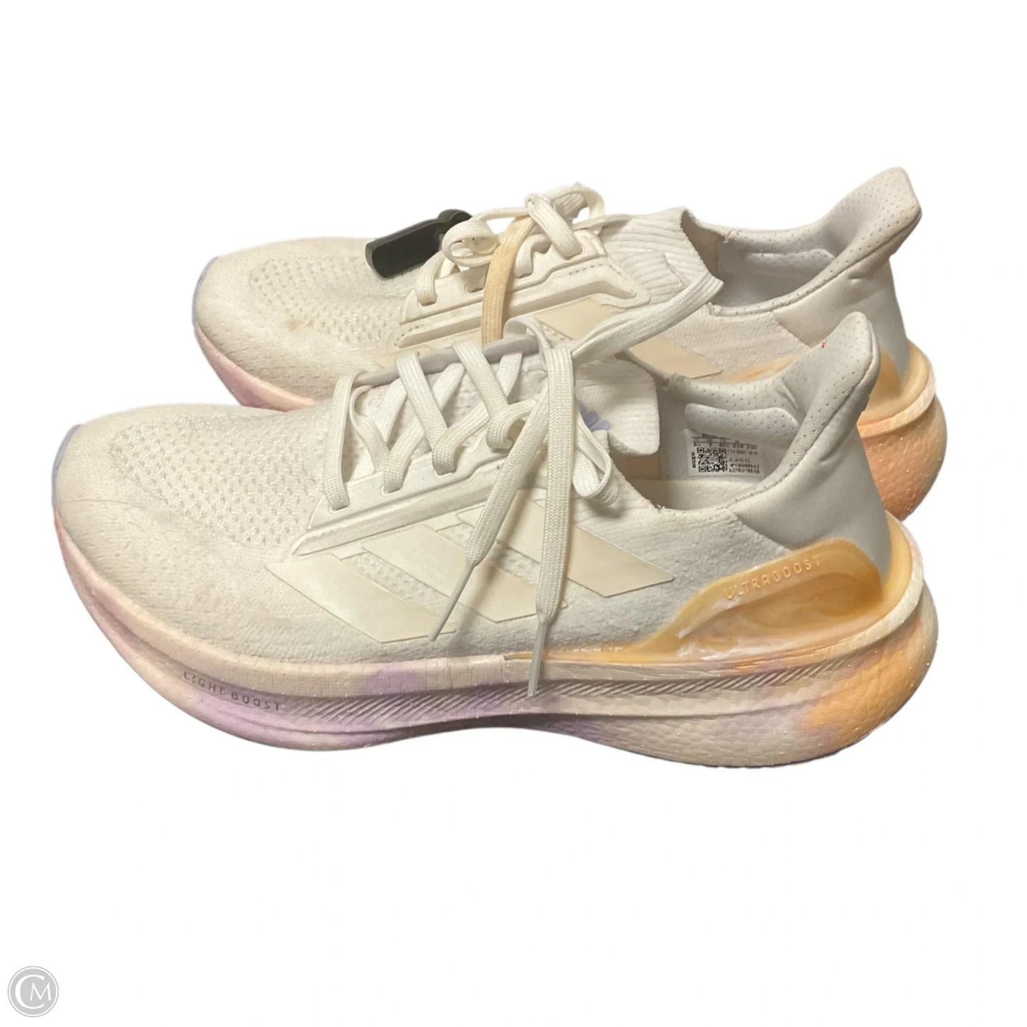 Shoes Athletic By Adidas In White, Size: 8.5