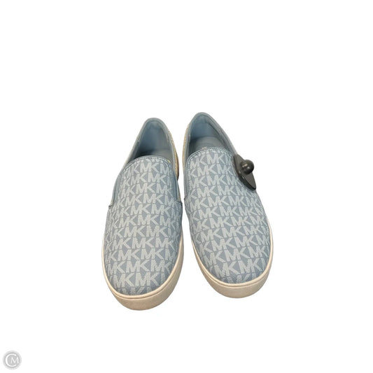 Shoes Flats By Michael By Michael Kors In Blue, Size: 9