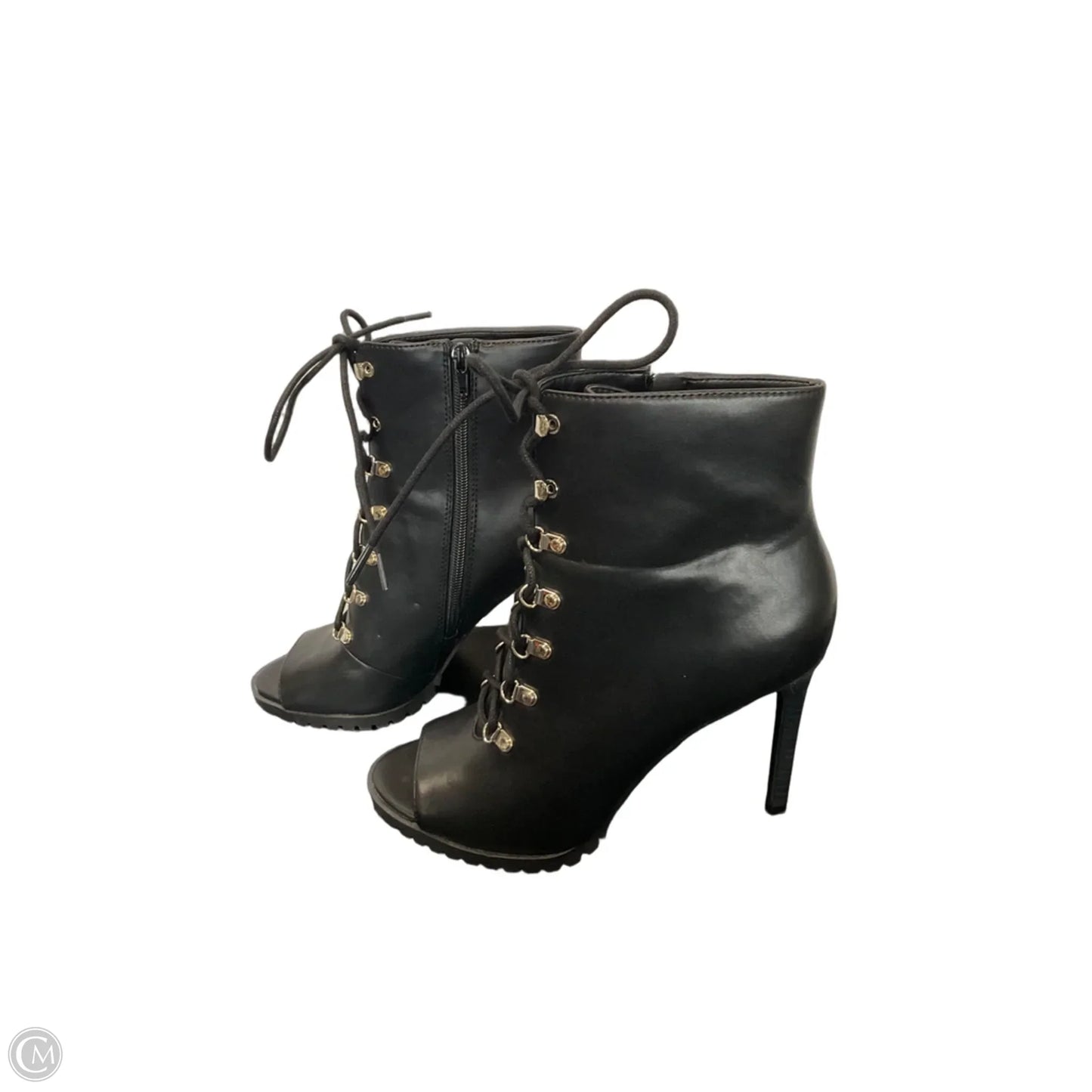 Sandals Heels Stiletto By Inc In Black, Size: 9.5