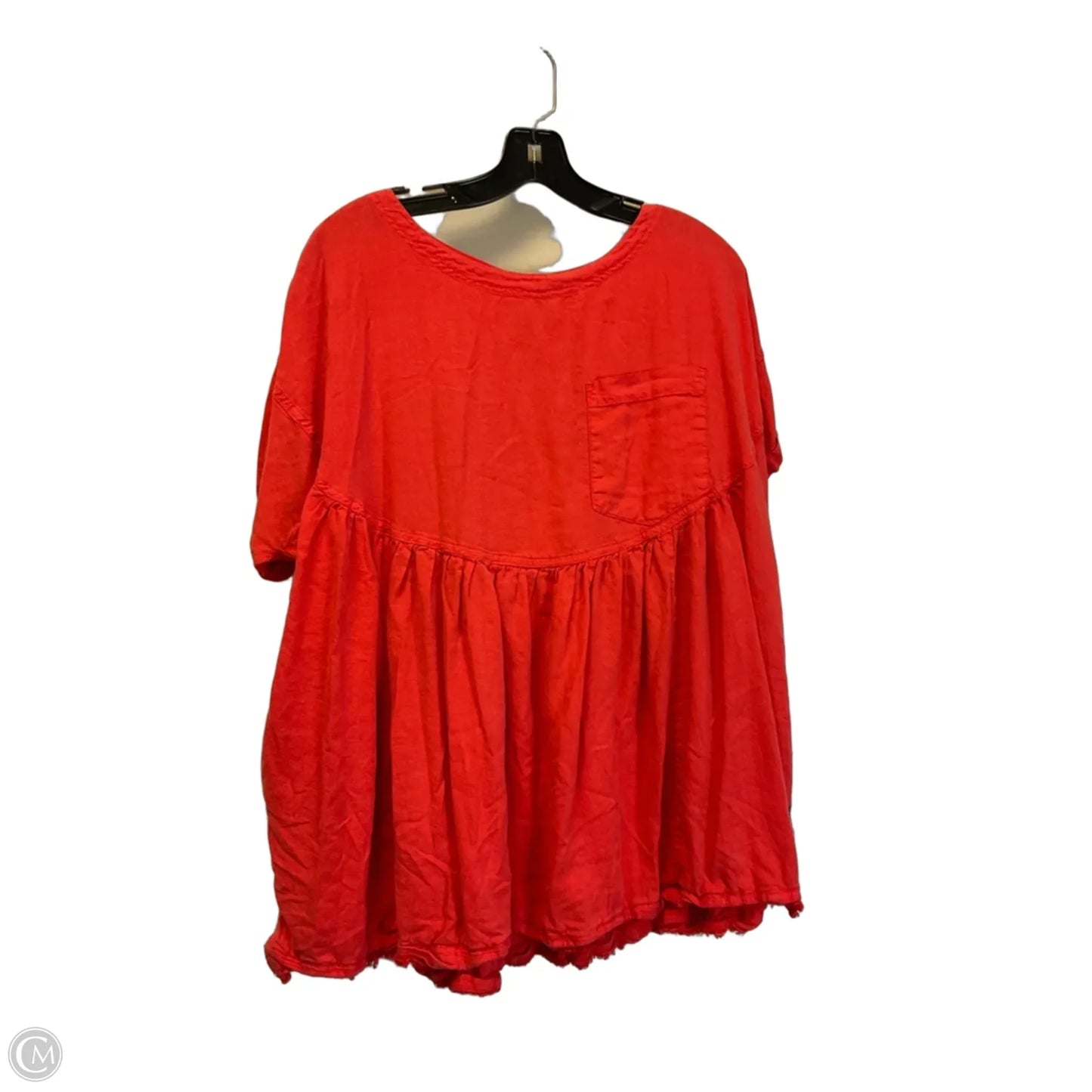 Top Short Sleeve By We The Free In Red, Size: S