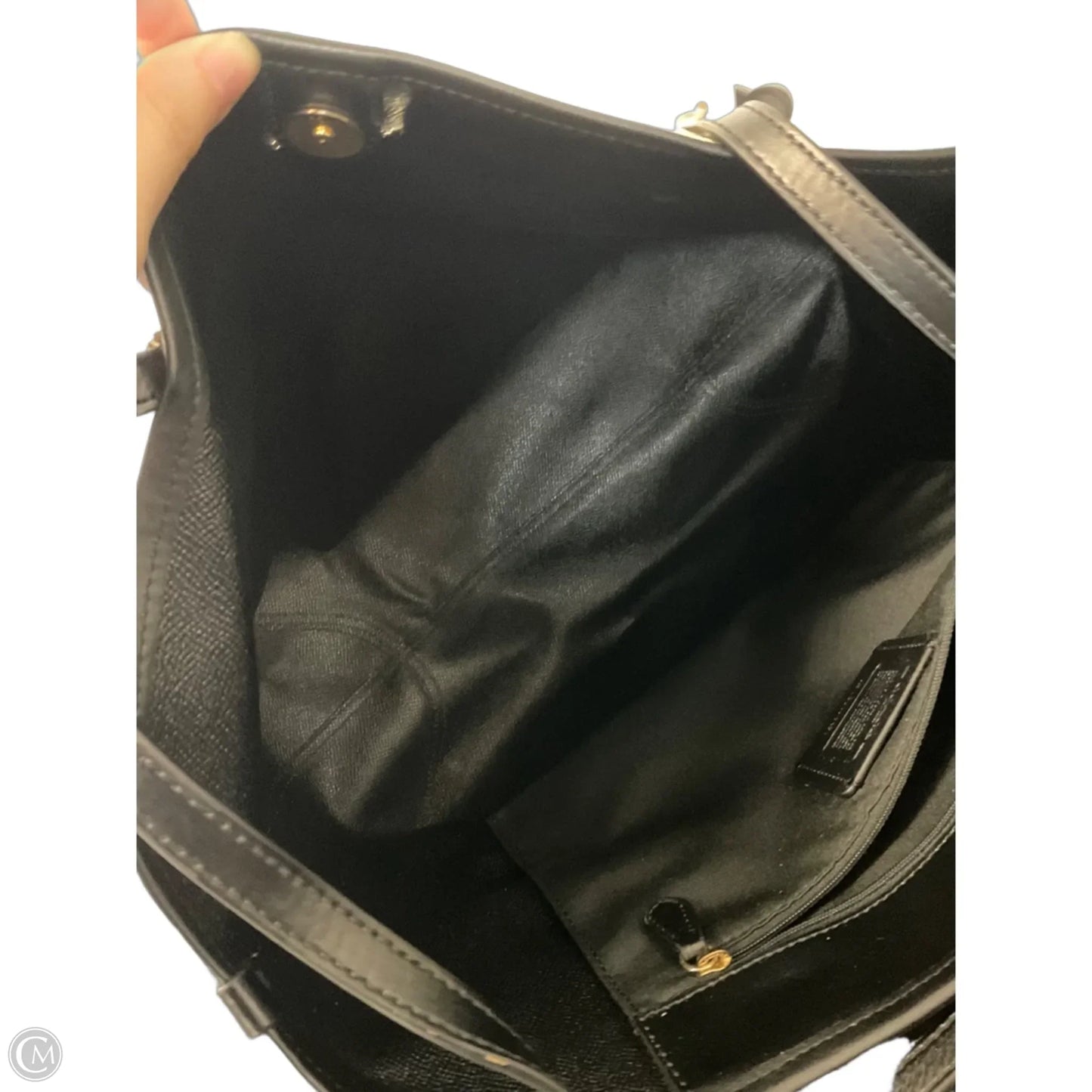 Handbag Designer By Coach, Size: Large