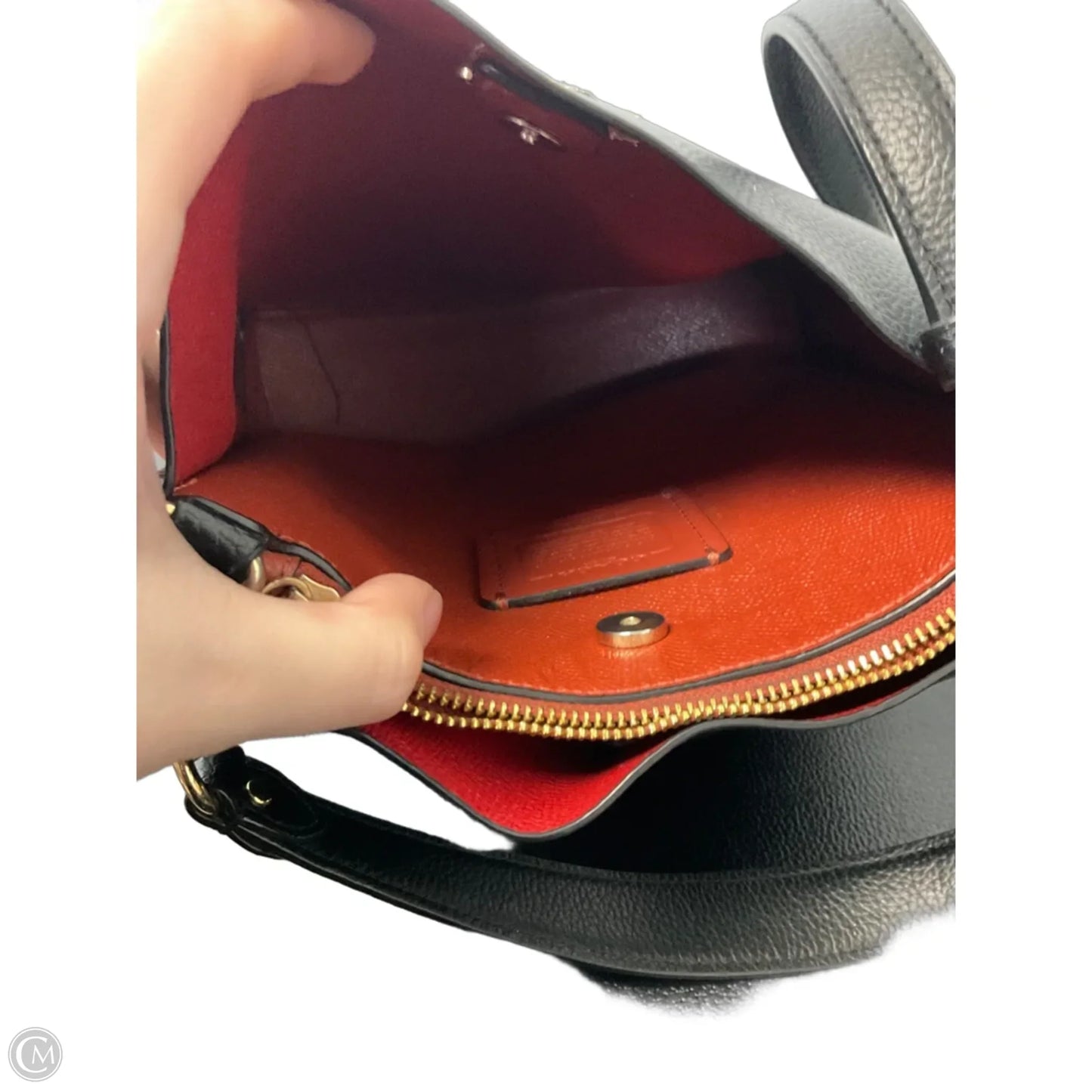 Crossbody Designer By Coach, Size: Small