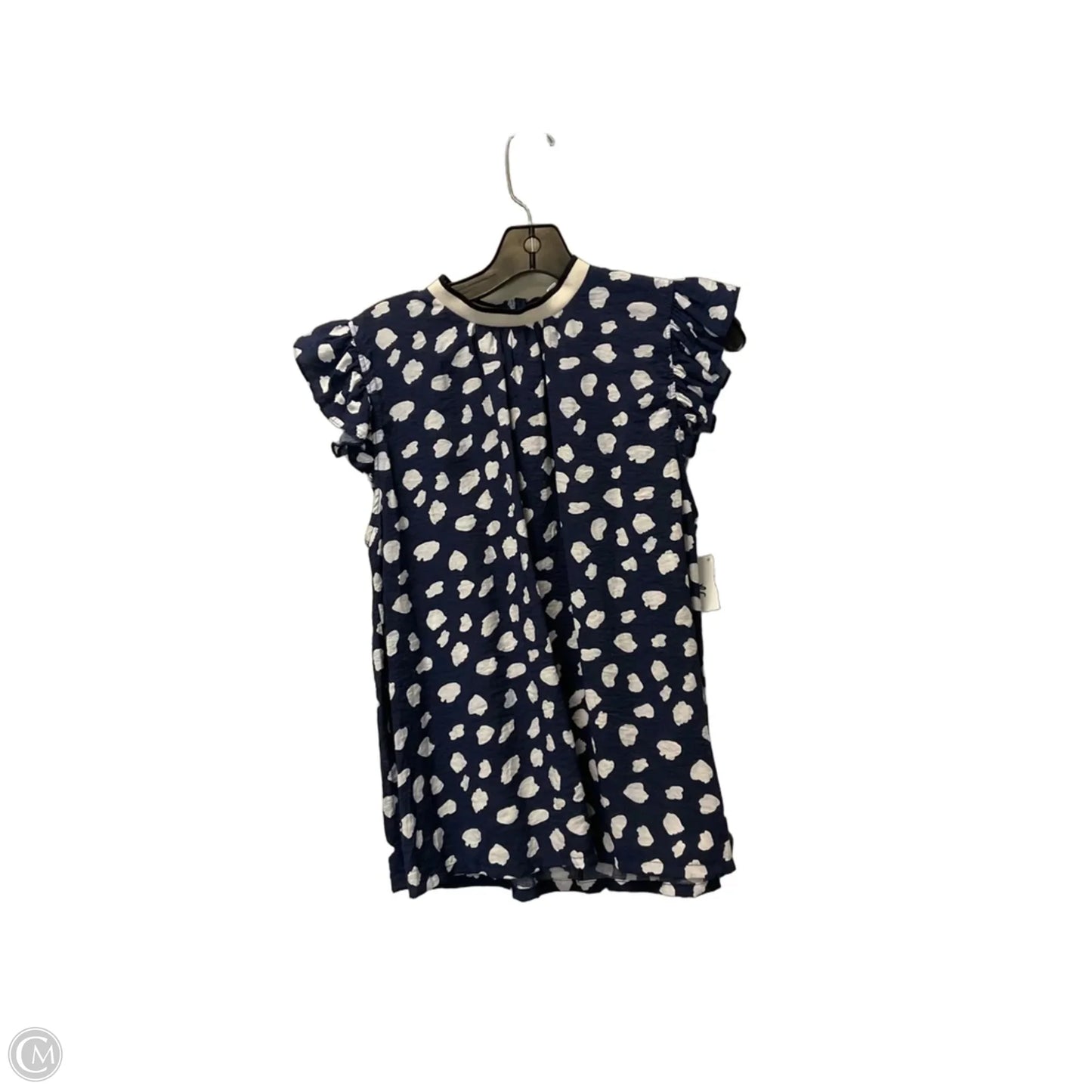 Top Sleeveless By Thml In Blue, Size: S