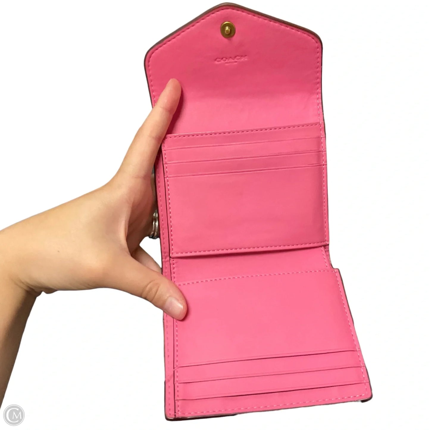 Wallet Designer By Coach, Size: Small