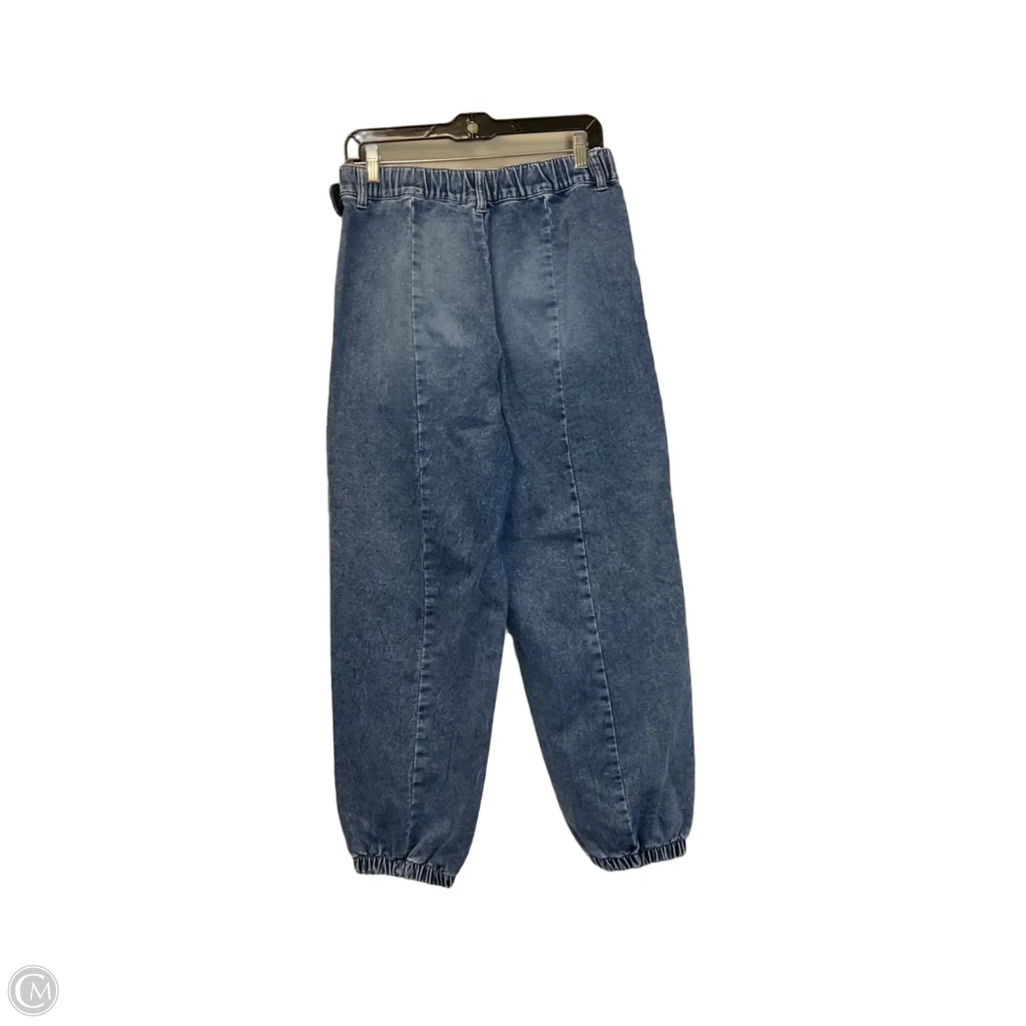 Jeans Straight By Happily Grey In Blue Denim, Size: L