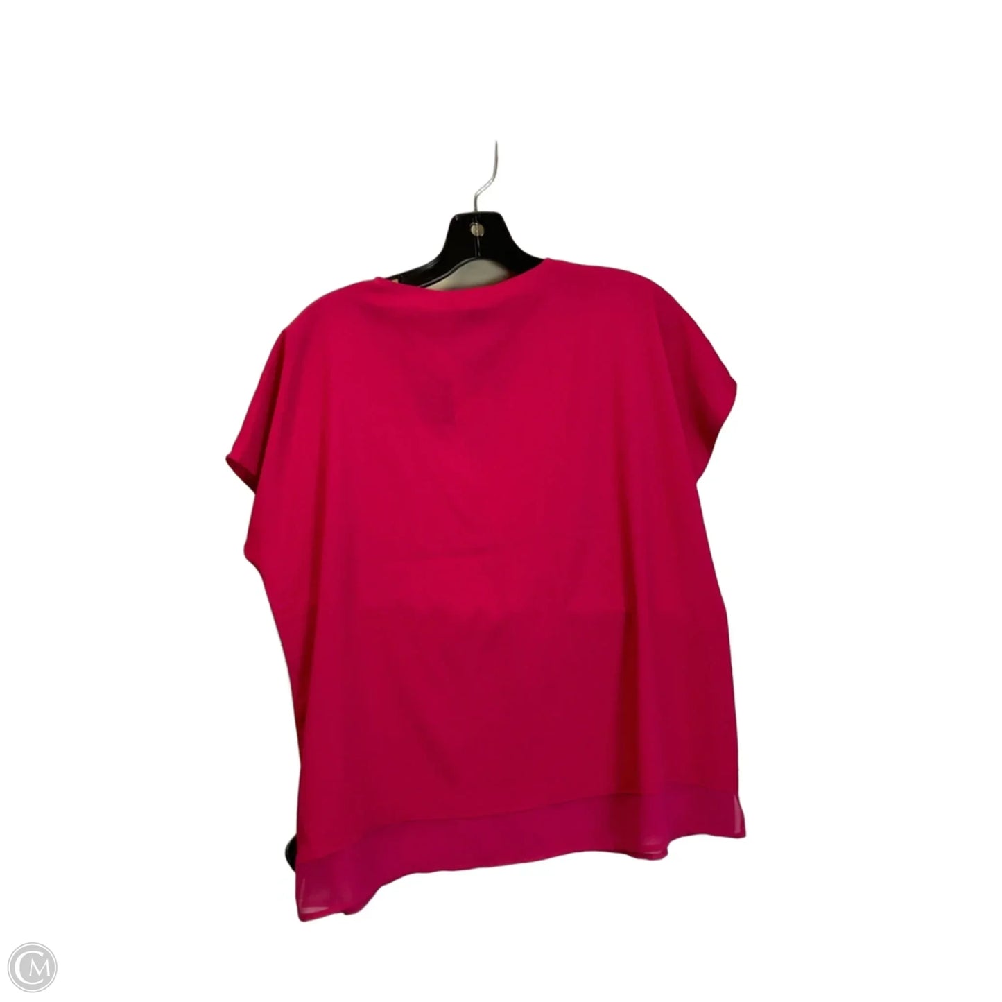 Top Sleeveless By Dkny In Pink, Size: M