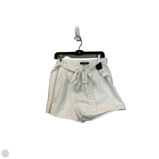 Shorts By Sugar Lips In White, Size: L
