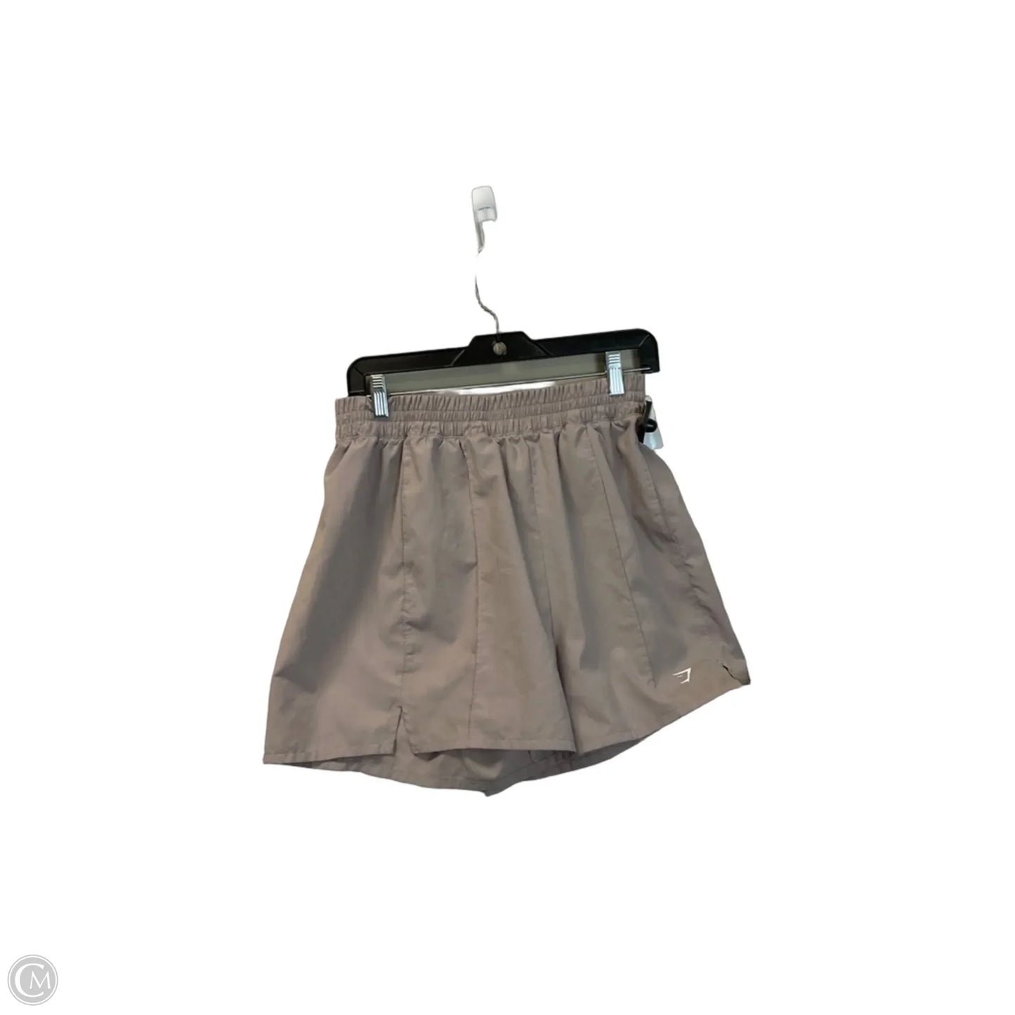 Athletic Shorts By Gym Shark In Taupe, Size: L