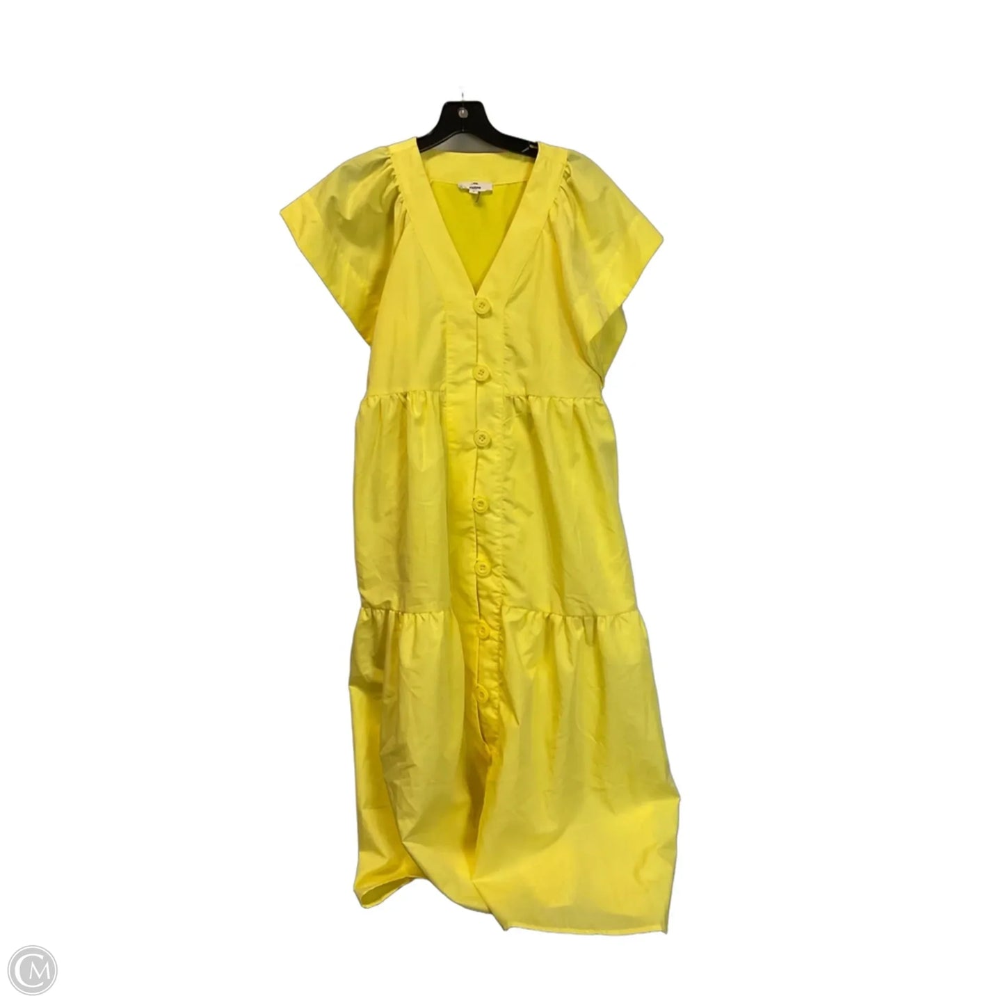 Dress Casual Maxi By Entro In Yellow, Size: S