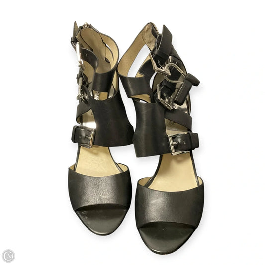 Sandals Designer By Michael Kors In Black, Size: 8