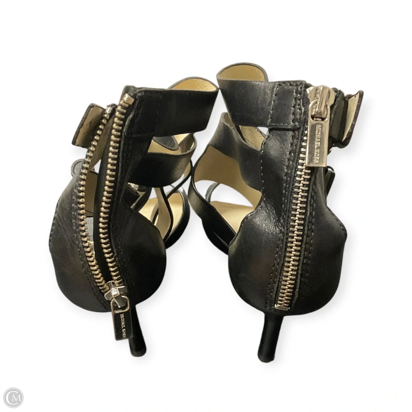 Sandals Designer By Michael Kors In Black, Size: 8