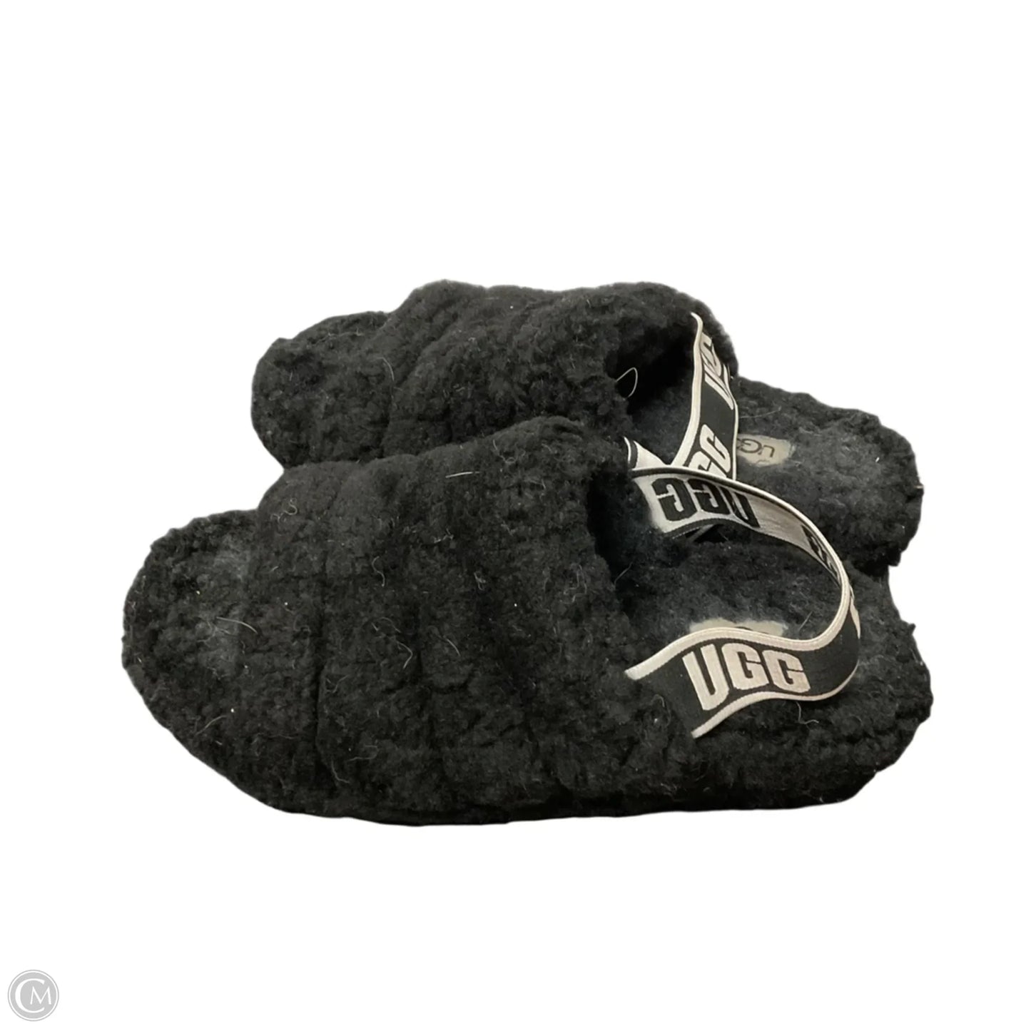 Sandals Designer By Ugg In Black, Size: 8