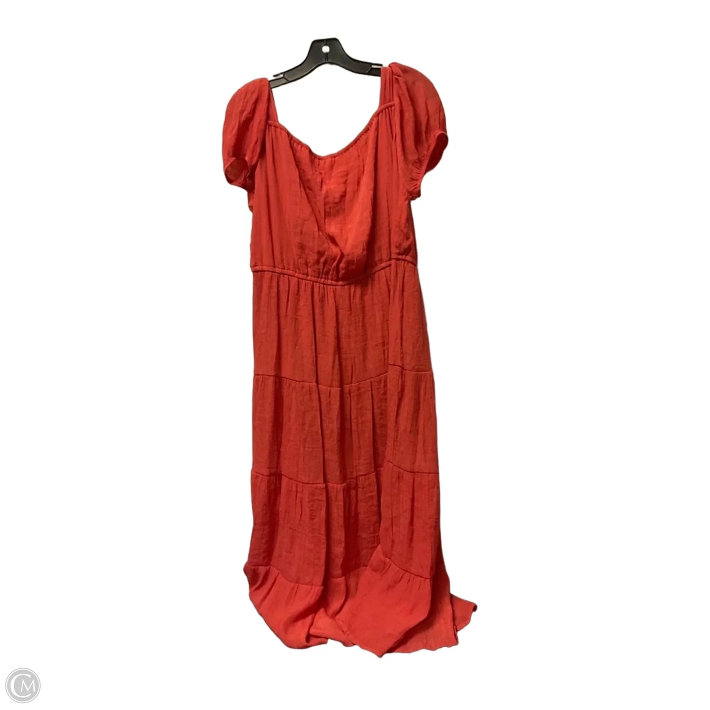 Dress Casual Midi By Indigo Rose In Red, Size: Xl