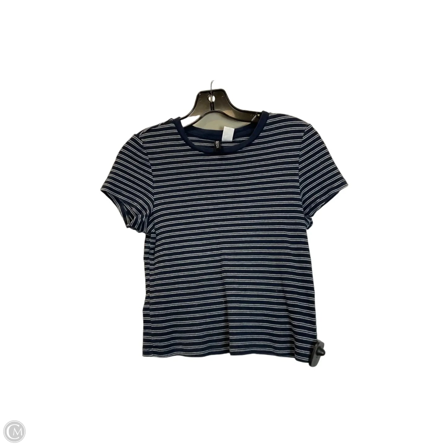 Top Short Sleeve By Divided In Blue, Size: M