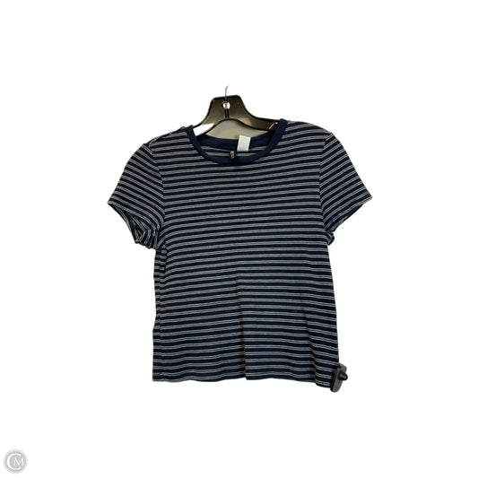 Top Short Sleeve By Divided In Blue, Size: M