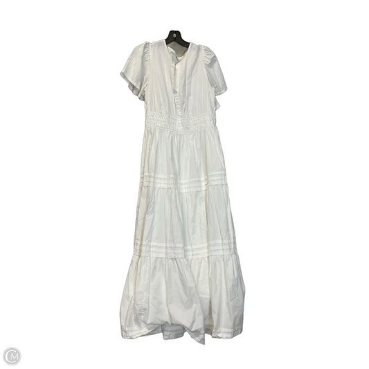 Dress Casual Maxi By Crown And Ivy In White, Size: L
