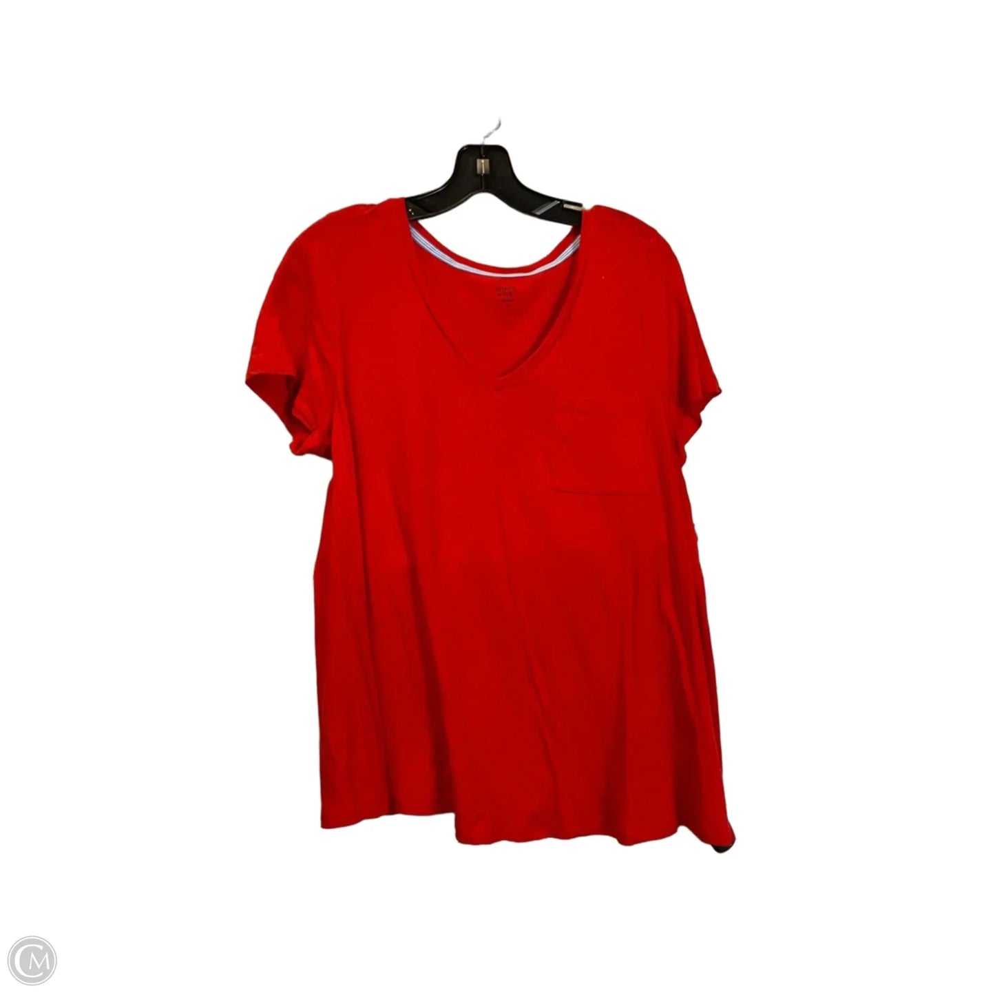 Top Short Sleeve By Crown And Ivy In Red, Size: L