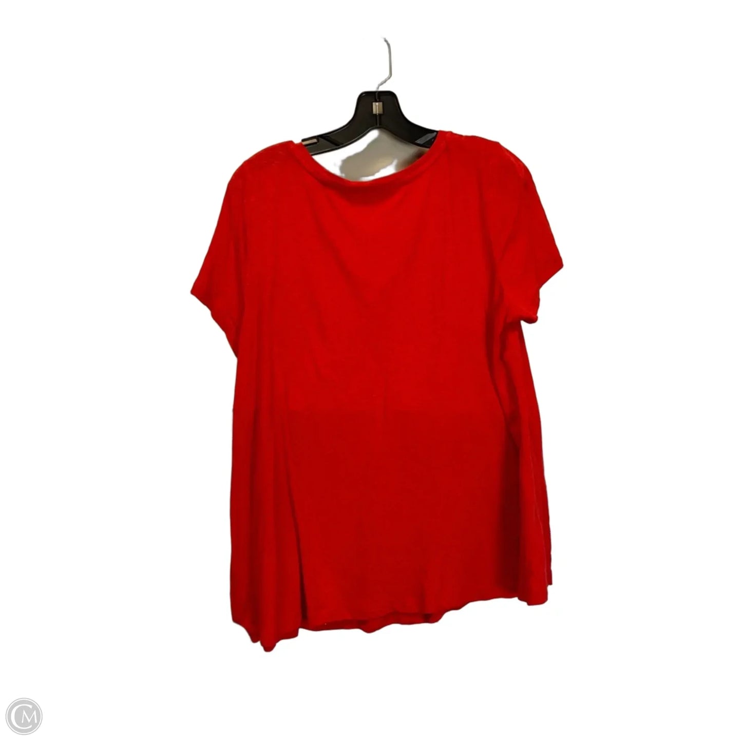 Top Short Sleeve By Crown And Ivy In Red, Size: L