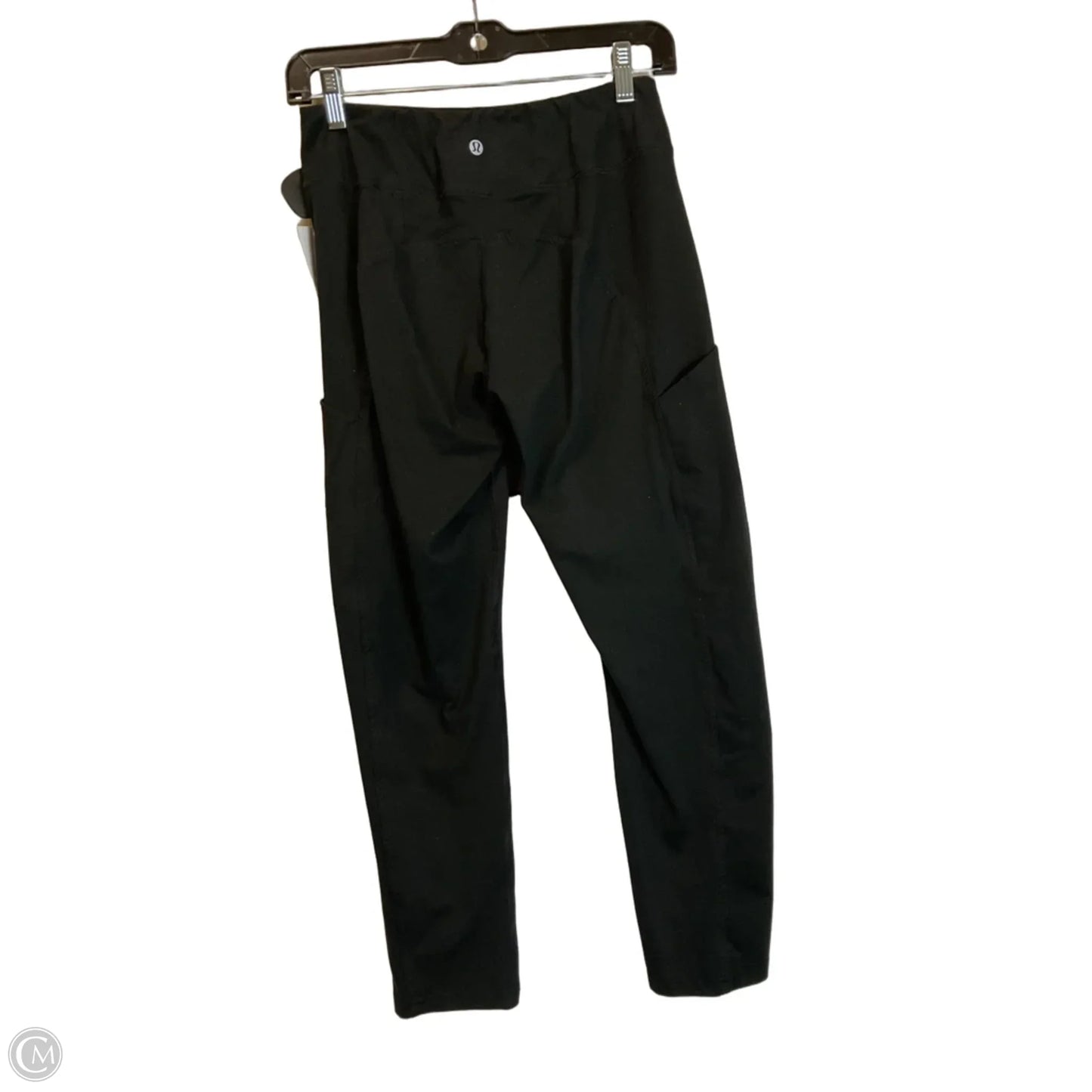 Athletic Capris By Lululemon In Black, Size: 4