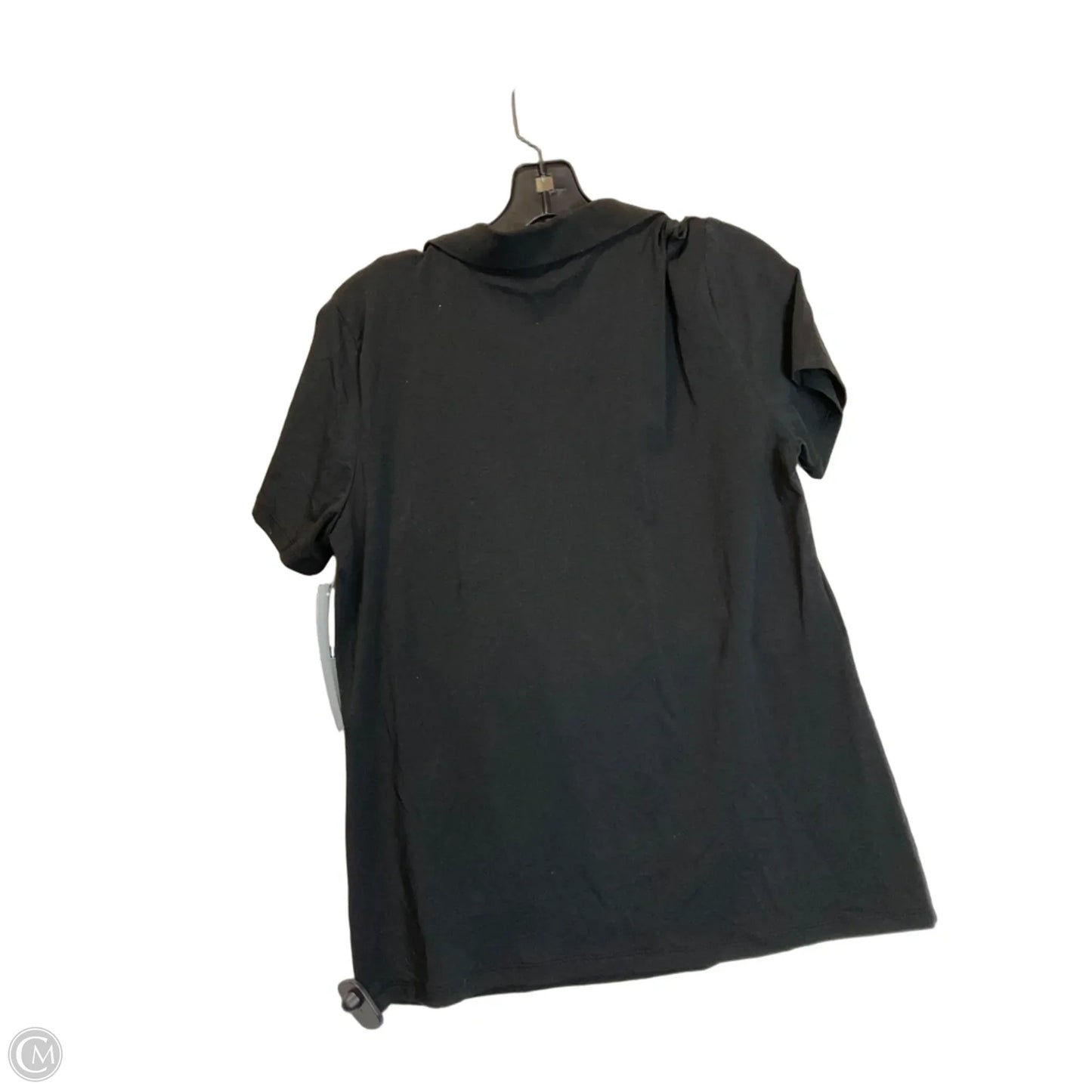 Top Short Sleeve By Michael By Michael Kors In Black, Size: L