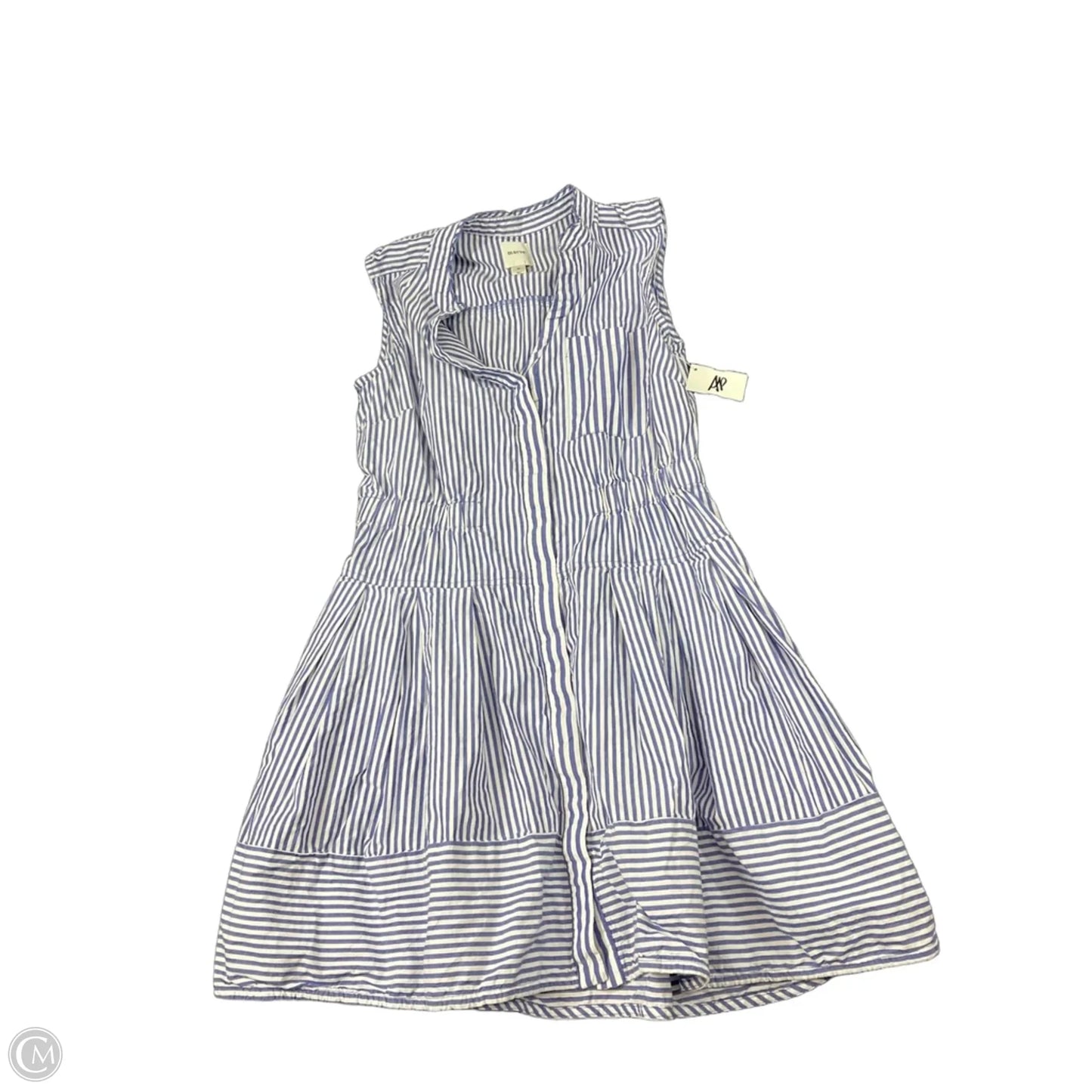 Dress Casual Short By Maeve In Striped Pattern, Size: M