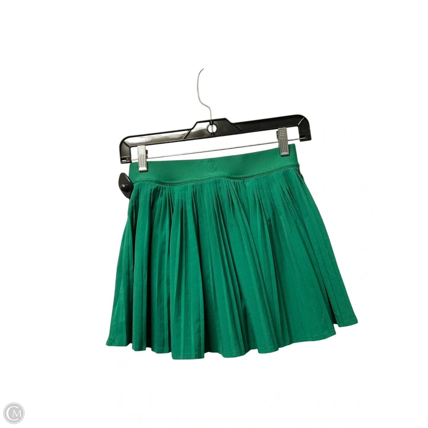 Athletic Skort By Lululemon In Green, Size: 4