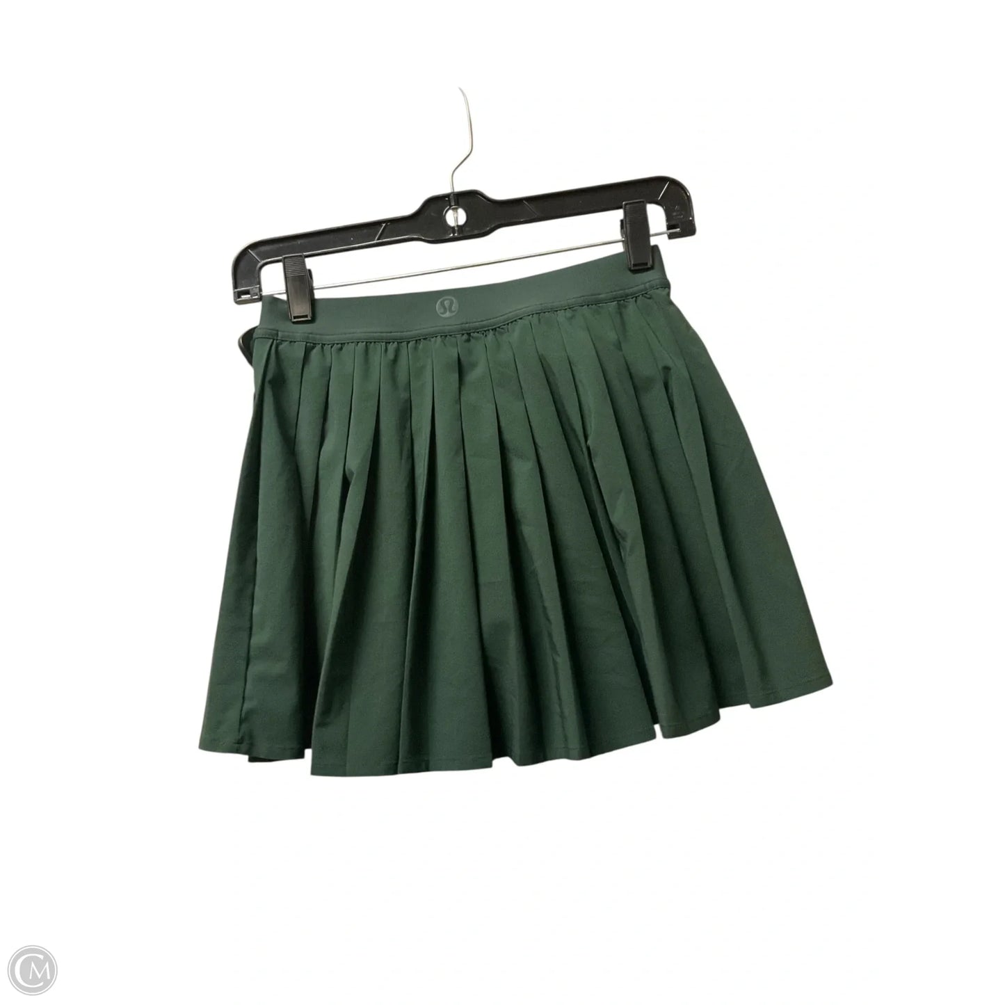 Athletic Skort By Lululemon In Green, Size: 4