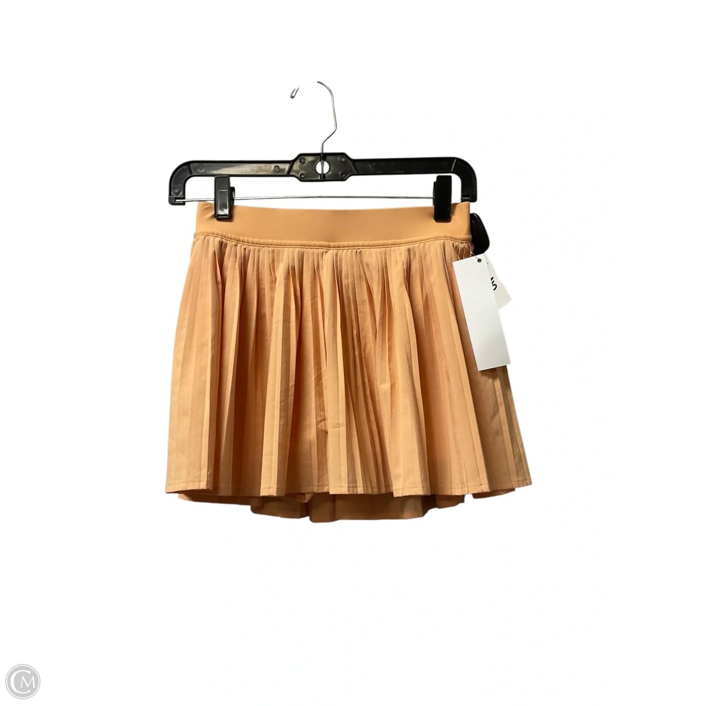 Athletic Skort By Lululemon In Orange, Size: 4