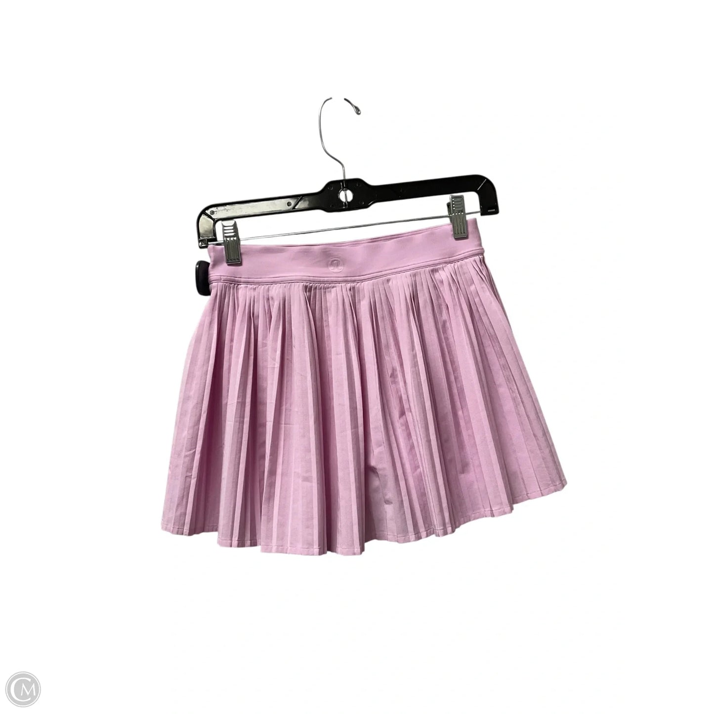 Athletic Skort By Lululemon In Pink, Size: 4