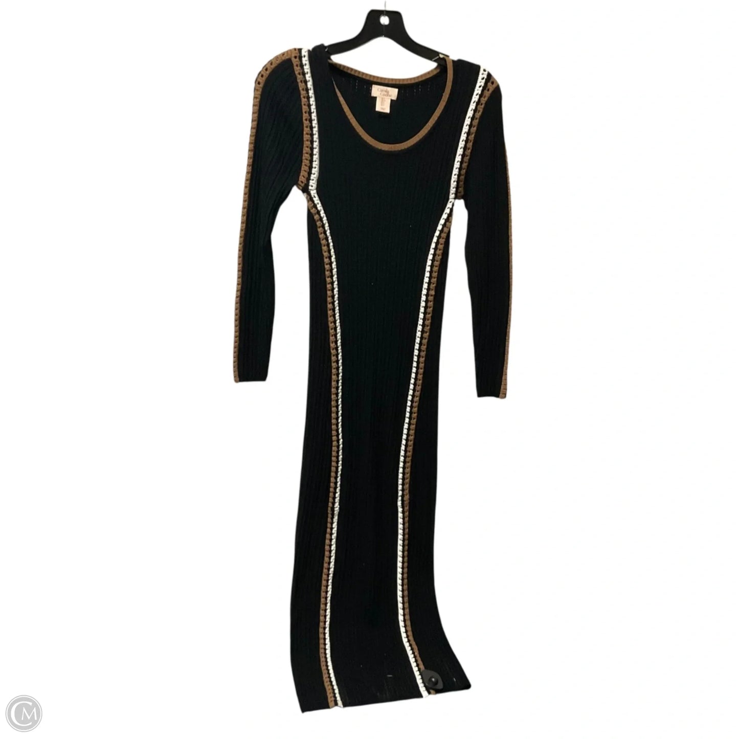 Dress Designer By Camila Coelho In Black & Brown, Size: S