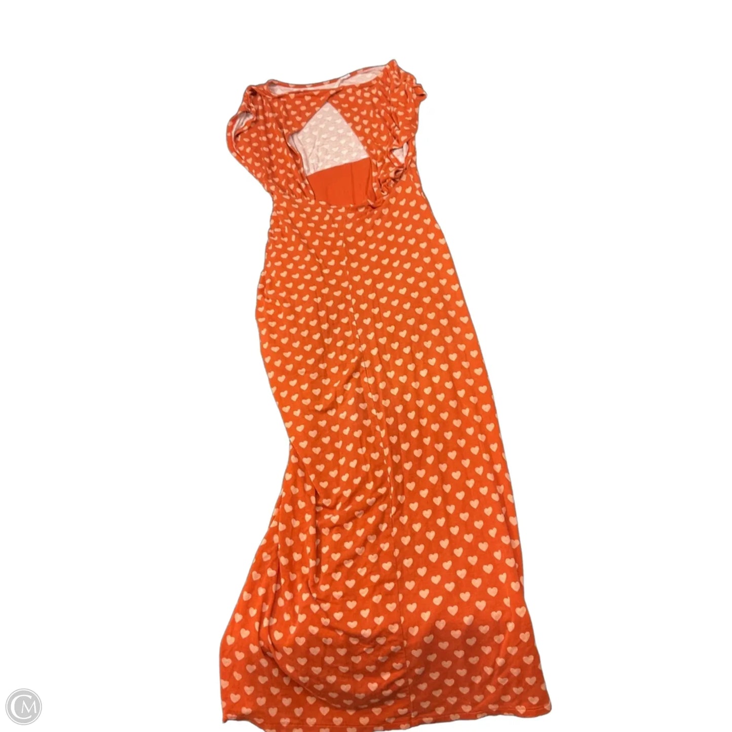 Dress Casual Maxi By Free People In Orange, Size: S