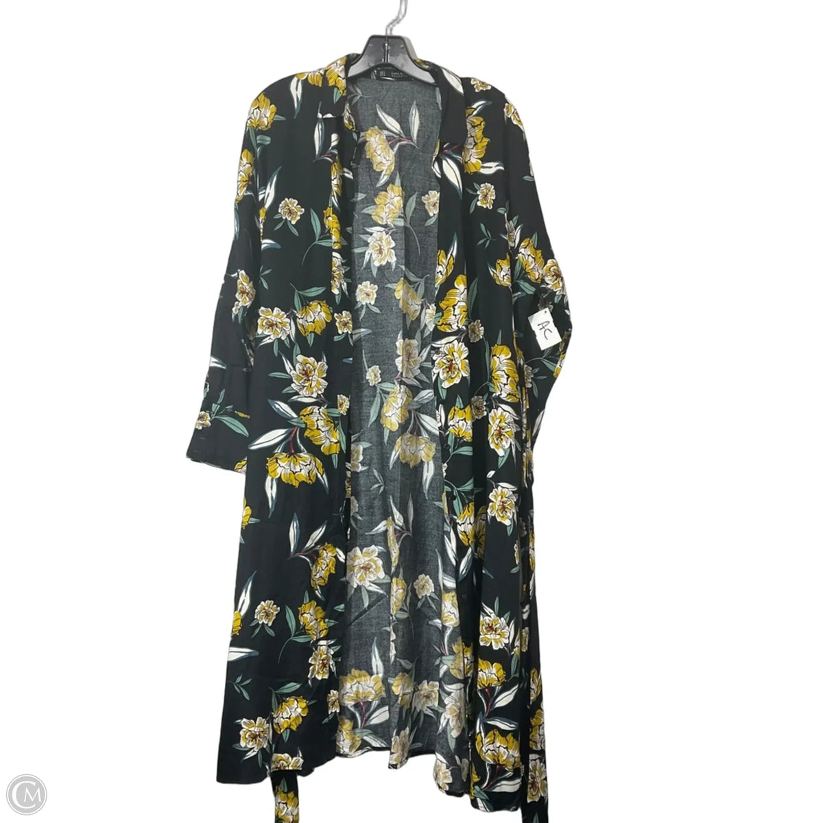 Dress Casual Midi By Zara Basic In Black, Size: S