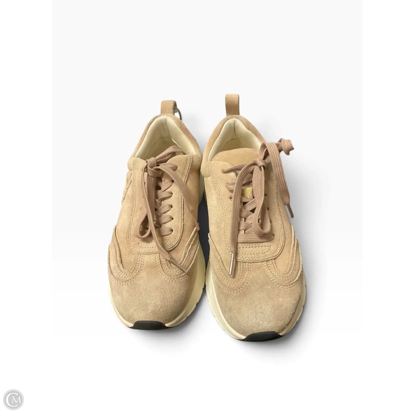 Shoes Designer By Tory Burch In Tan, Size: 7