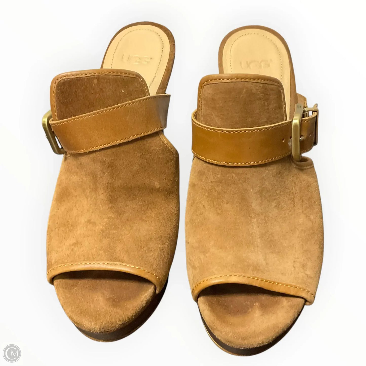 Shoes Designer By Ugg In Brown, Size: 8.5