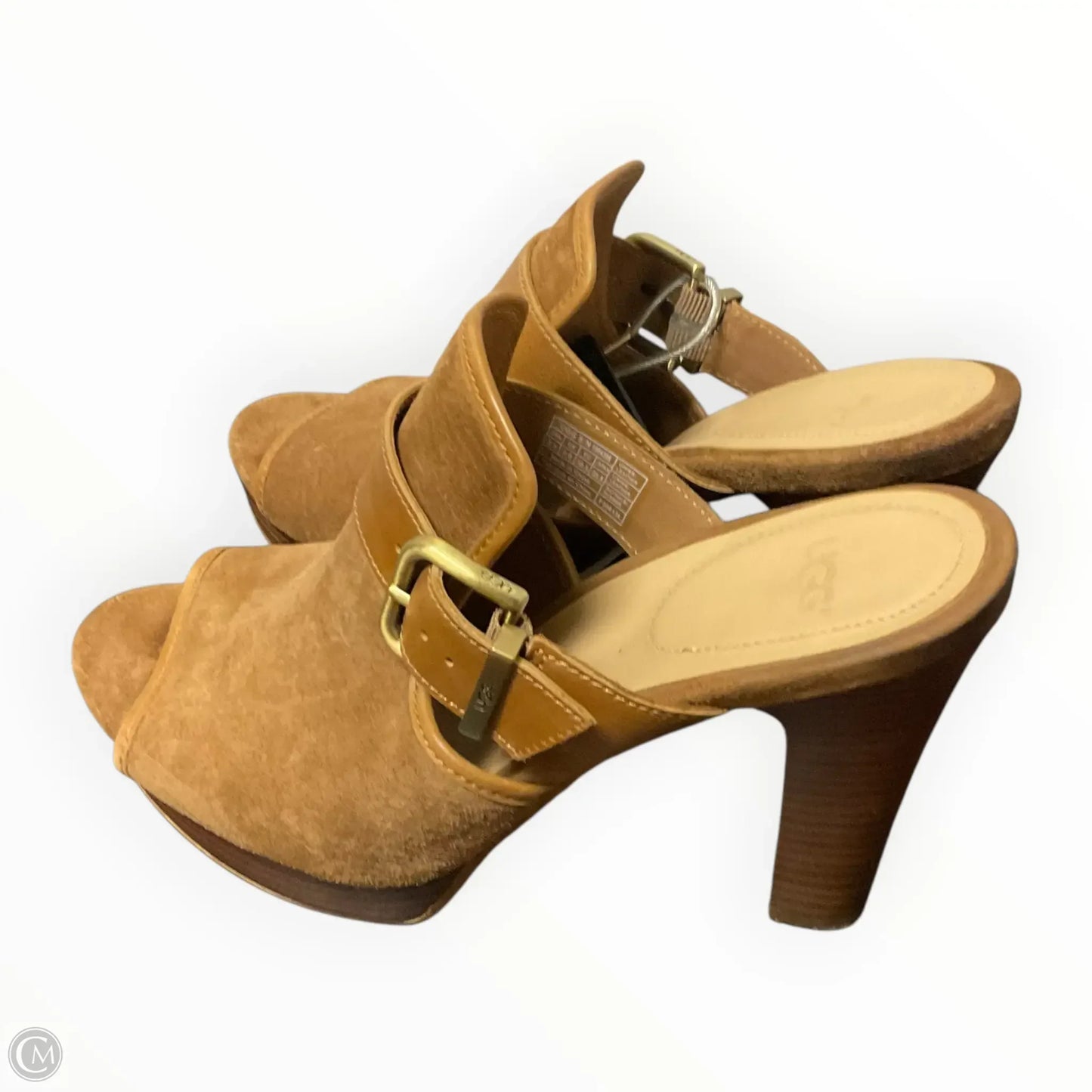 Shoes Designer By Ugg In Brown, Size: 8.5