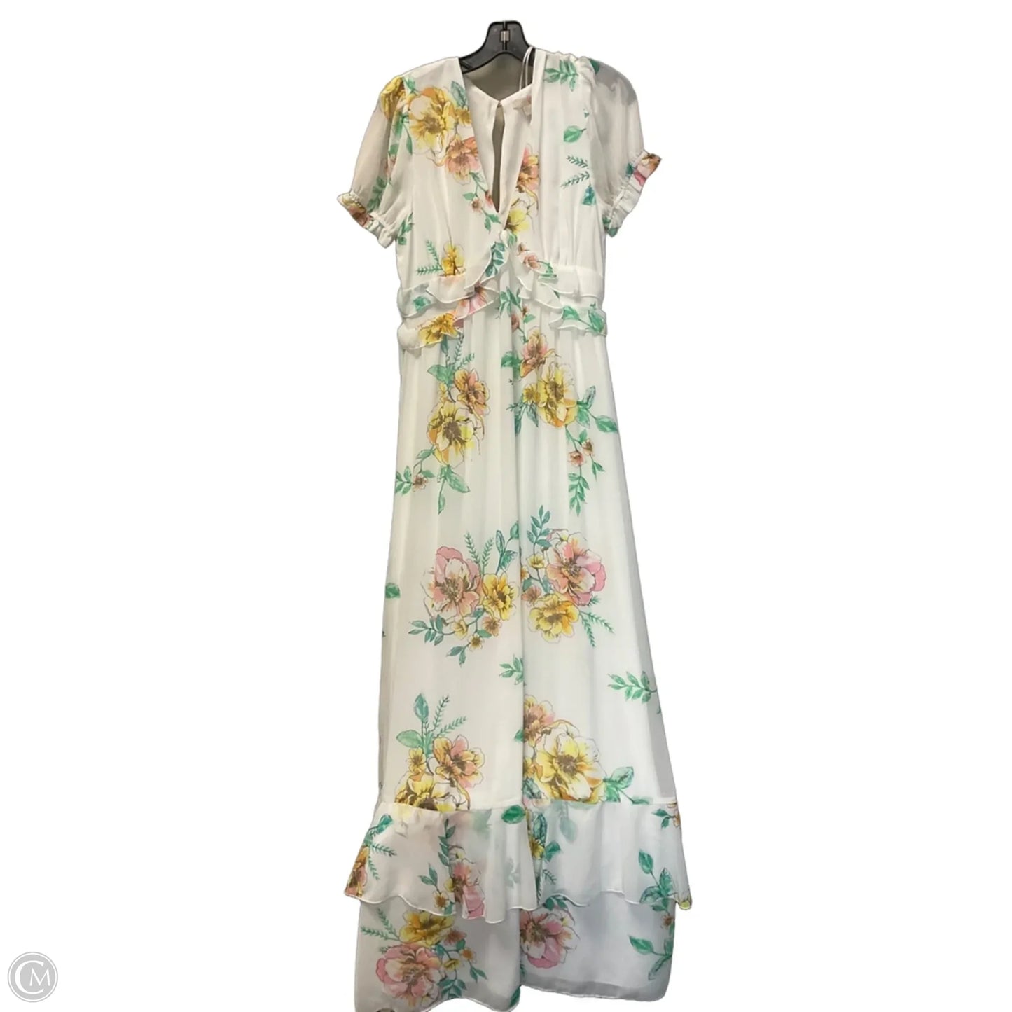 Dress Casual Maxi By Gianni Bini In White, Size: Xl