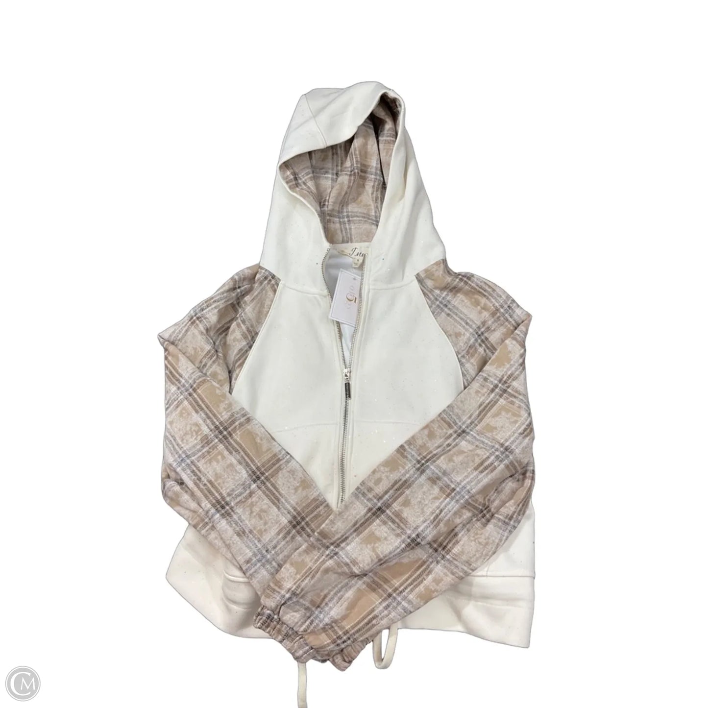 Jacket Other By Clothes Mentor In Cream, Size: S